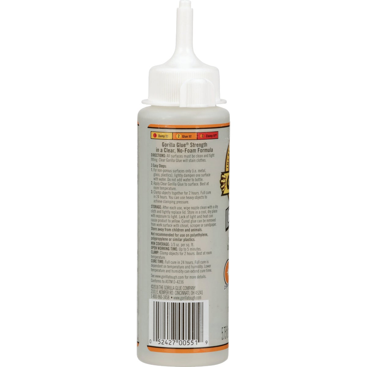 Gorilla 5.75 Oz. Clear All-Purpose Glue Image 6