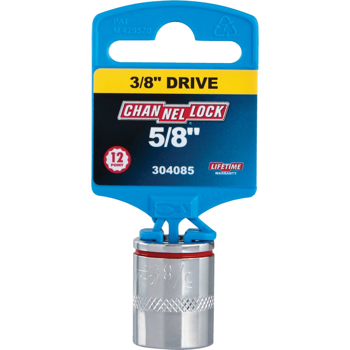 Channellock 3/8 In. Drive 5/8 In. 12-Point Shallow Standard Socket Image 2