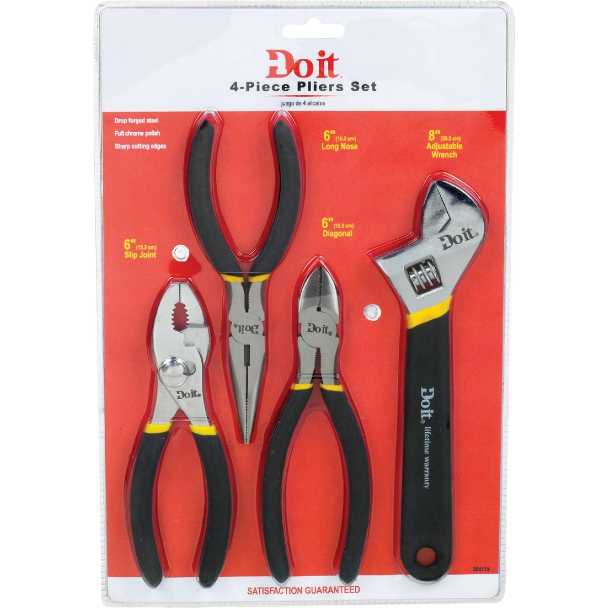 Do it Pliers And Wrench Set (4 Piece) Image 2