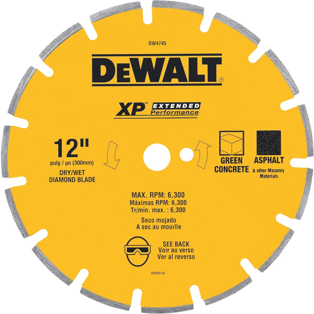 12" 1"ARB DIAMOND BLADE Image 1