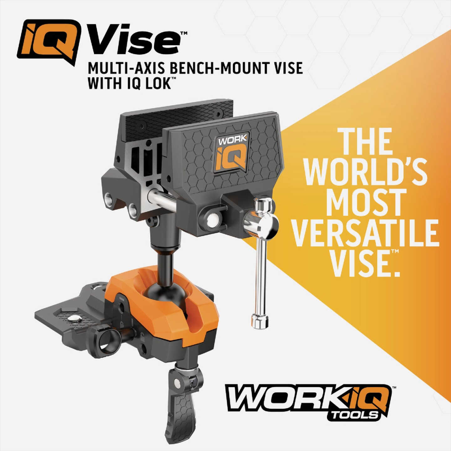 IQ Vise 360-Degree Articulating Bench Vise Image 6