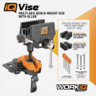 IQ Vise 360-Degree Articulating Bench Vise Image 2
