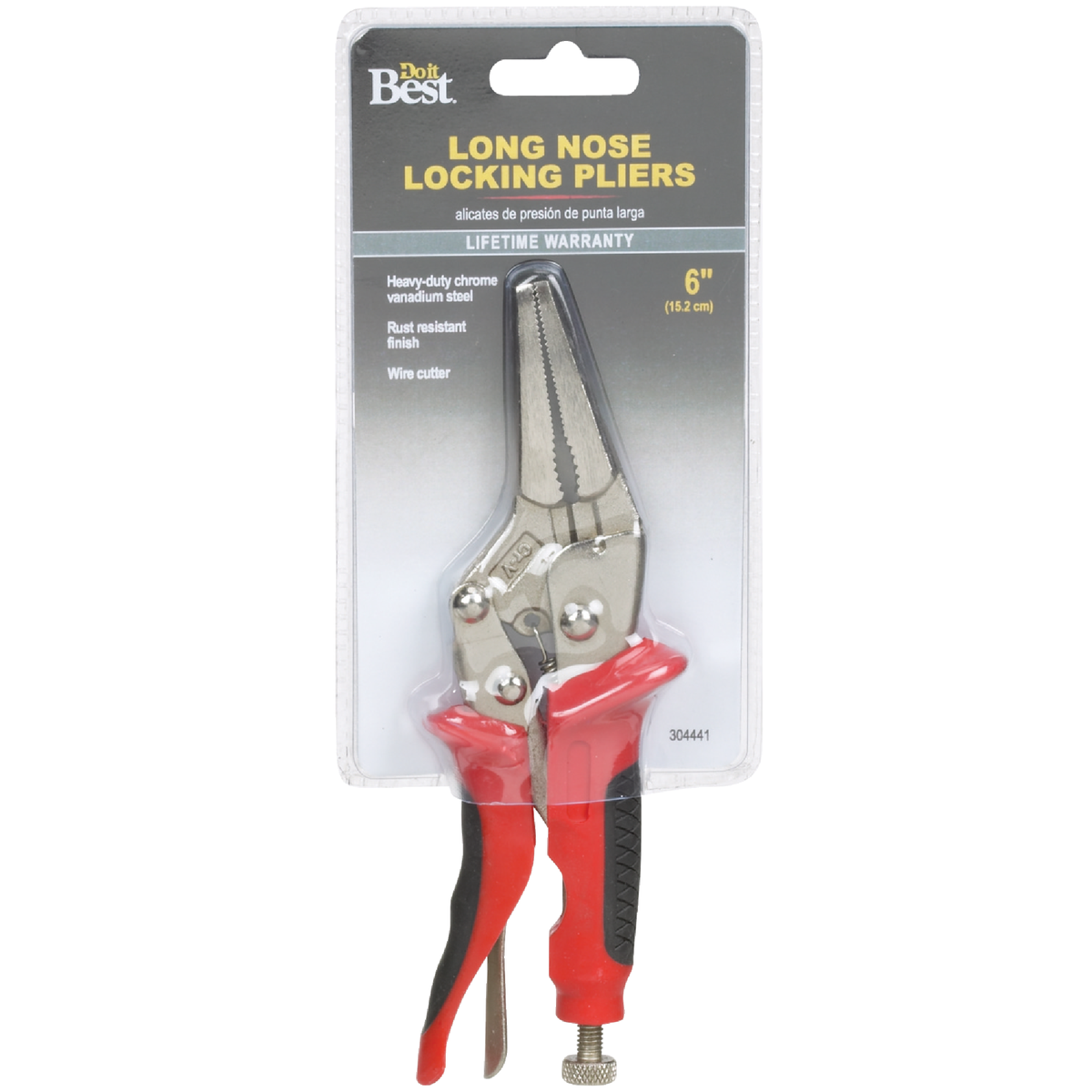 Do it Best 6 In. Long Nose Locking Pliers Image 2