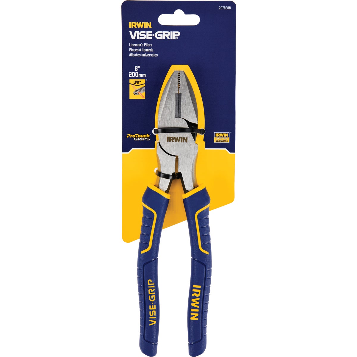 Irwin 8 In. Vise-Grip Linesman Pliers Image 2