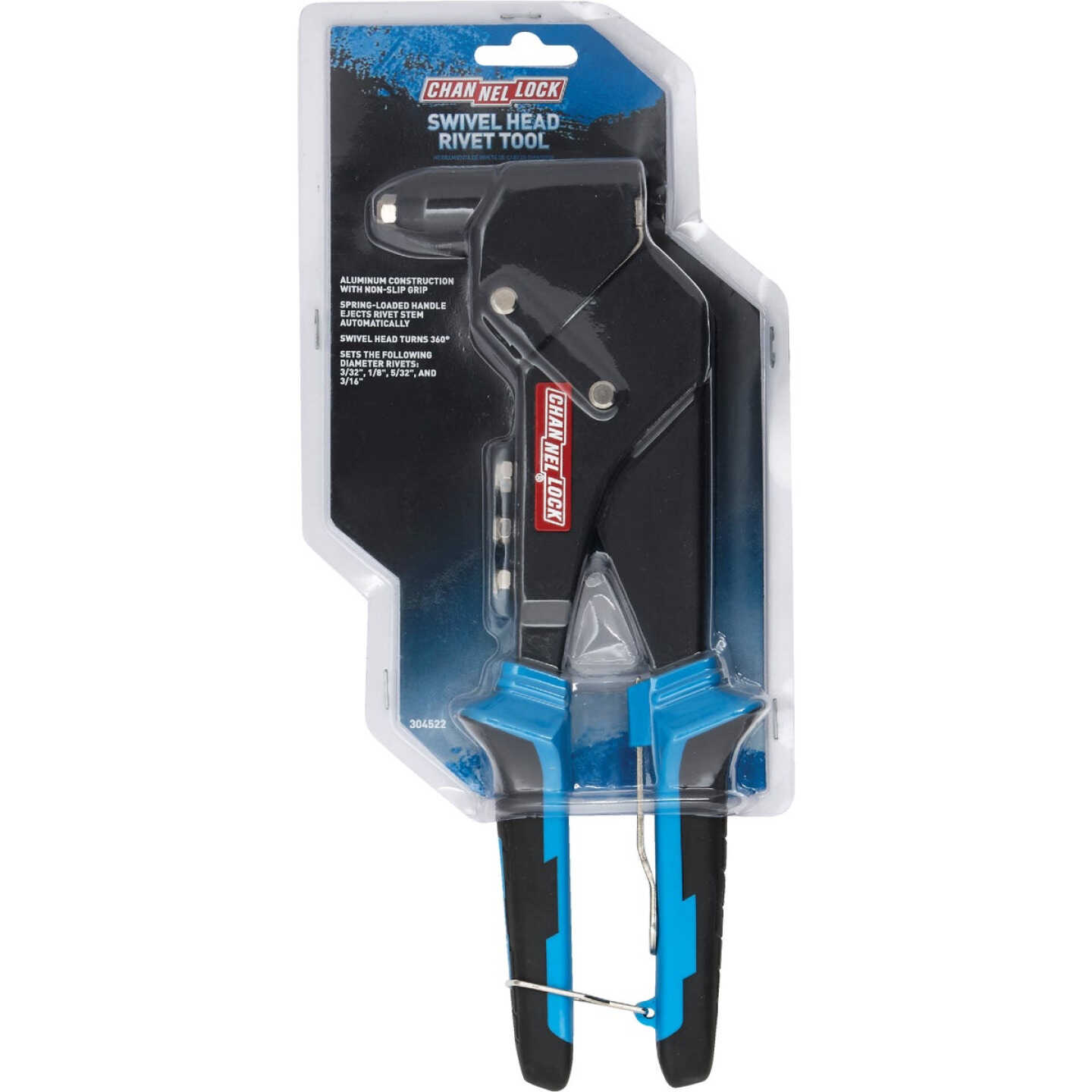 Channellock Swivel Head Rivet Tool Image 2
