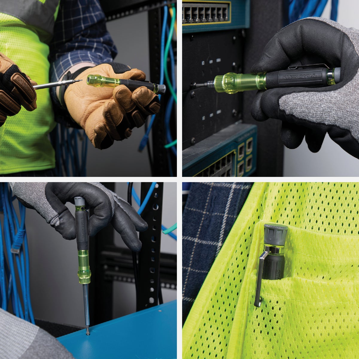 Klein 4-in-1 Multi-Bit Pocket Electronics Precision Screwdriver Image 3