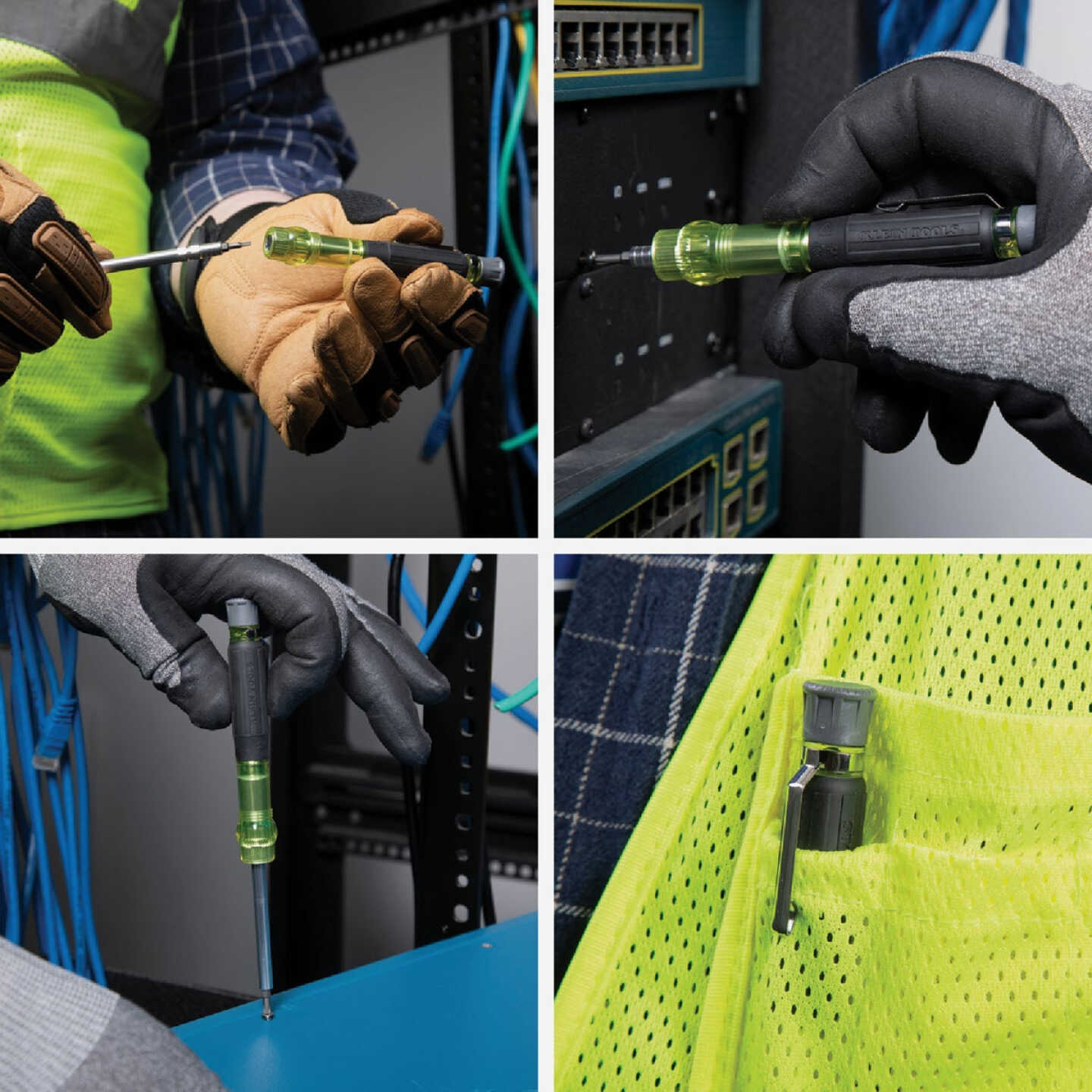 Klein 4-in-1 Multi-Bit Pocket Electronics Precision Screwdriver Image 3