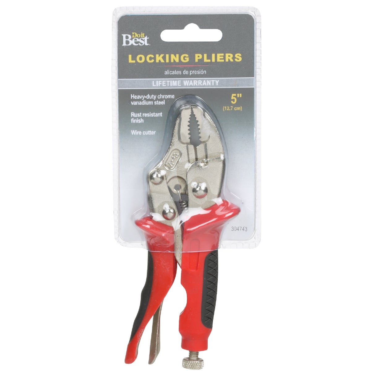 Do it Best 5 In. Curved Jaw Locking Pliers Image 2