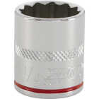 Channellock 3/8 In. Drive 3/4 In. 12-Point Shallow Standard Socket Image 1