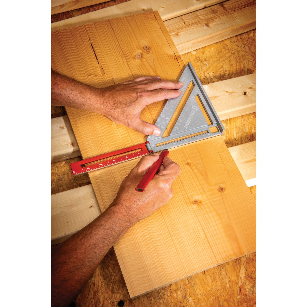 Crescent EX6 Aluminum Rafter Square Image 2