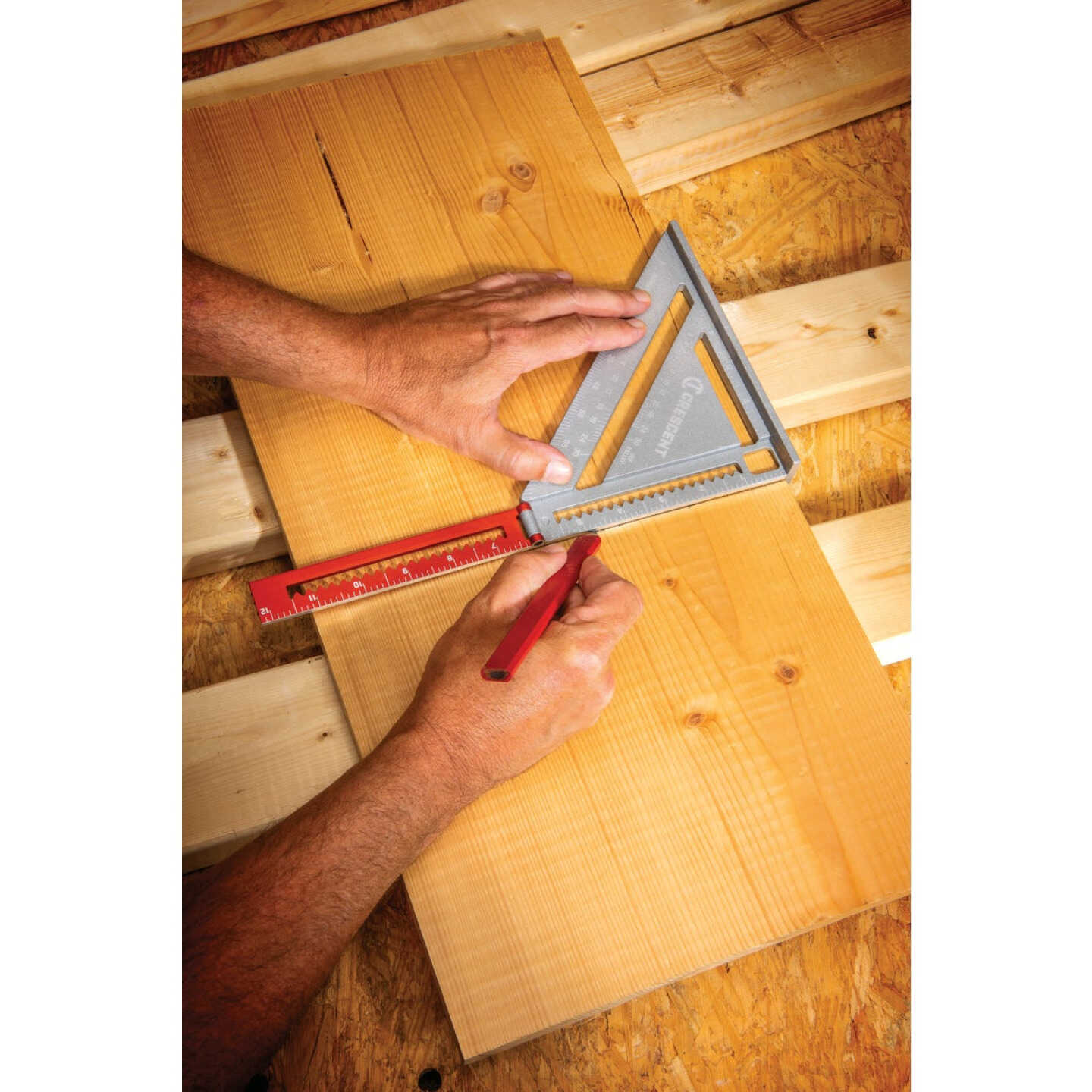 Crescent EX6 Aluminum Rafter Square Image 2