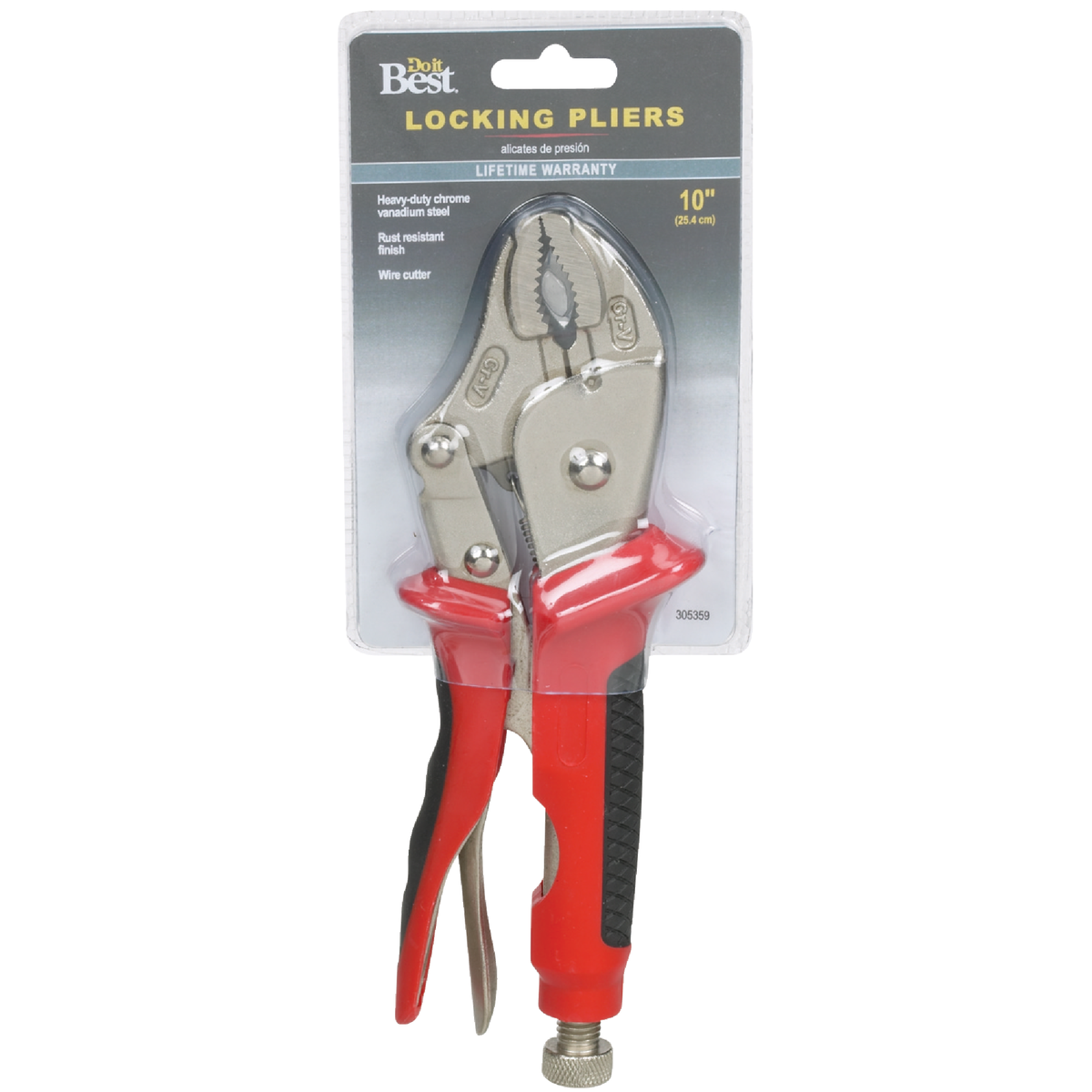 Do it Best 10 In. Curved Jaw Locking Pliers Image 2