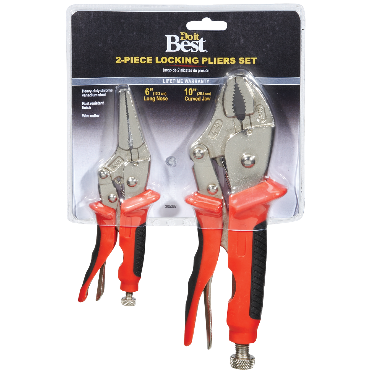 Do it Best Locking Pliers Set (2-Piece) Image 2
