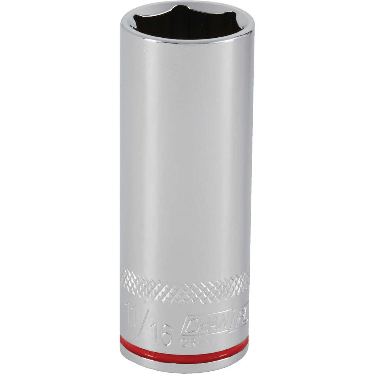 Channellock 3/8 In. Drive 11/16 In. 6-Point Deep Standard Socket Image 1