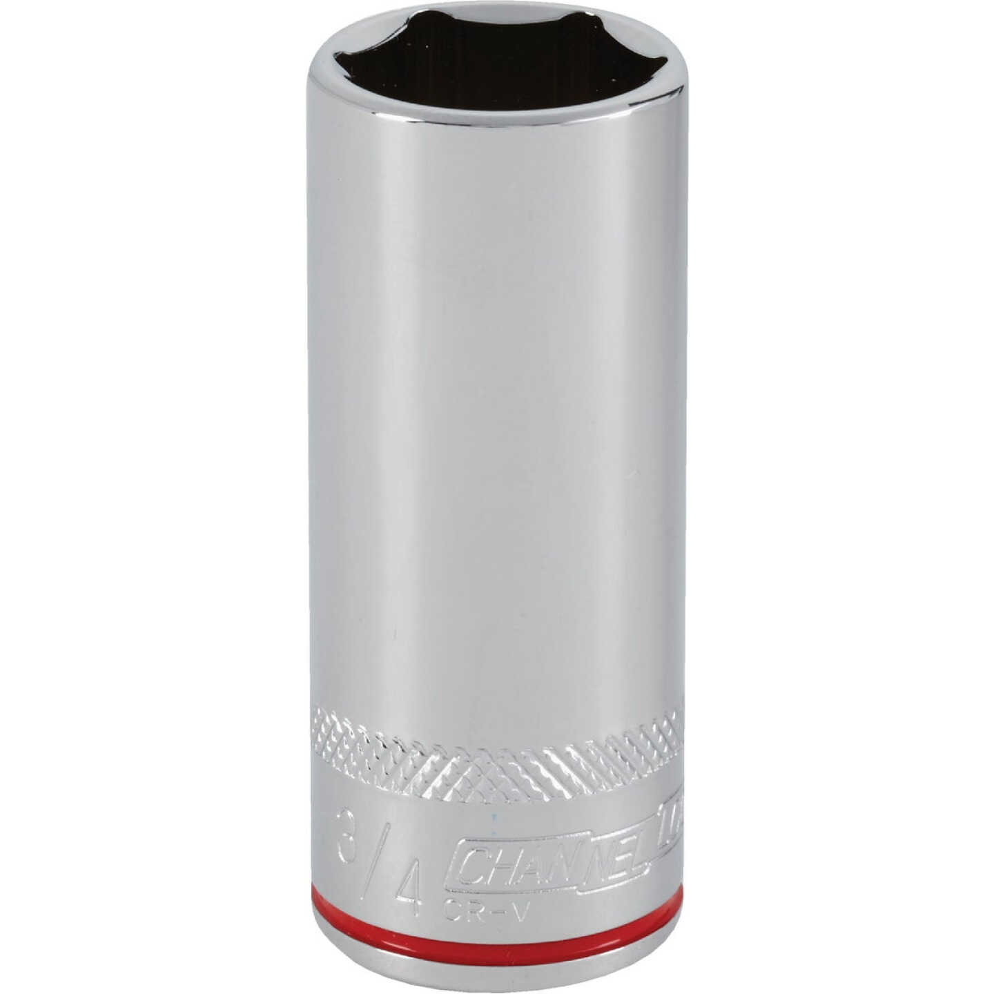 Channellock 3/8 In. Drive 3/4 In. 6-Point Deep Standard Socket Image 1