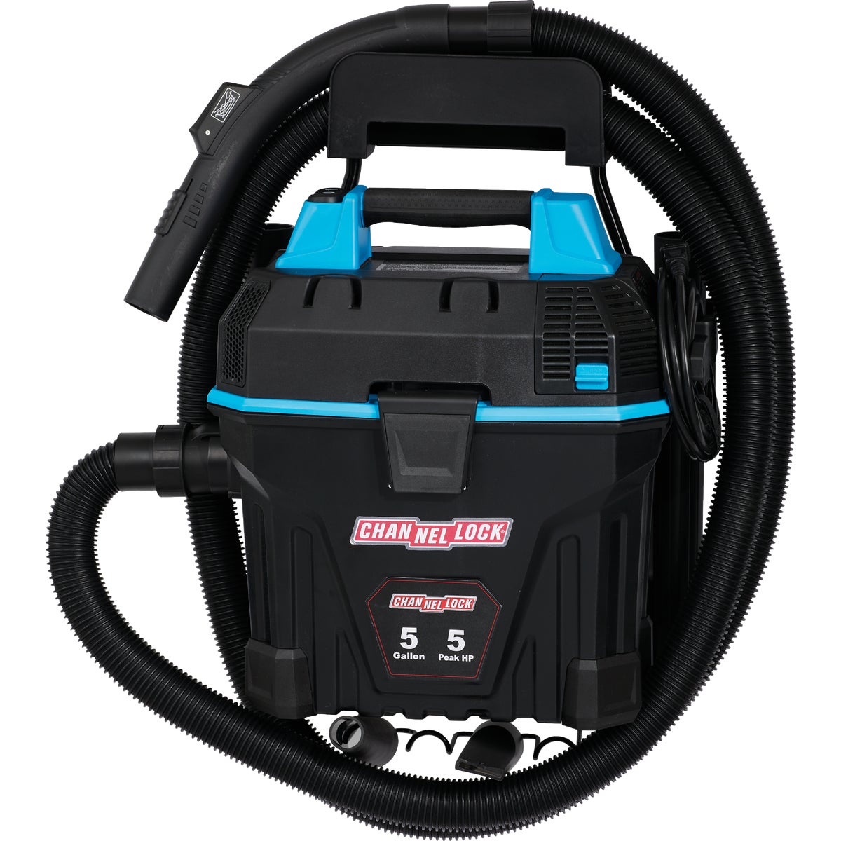 Channellock 5 Gal. 5.0-Peak HP Wall Mount Wet/Dry Vacuum Image 13