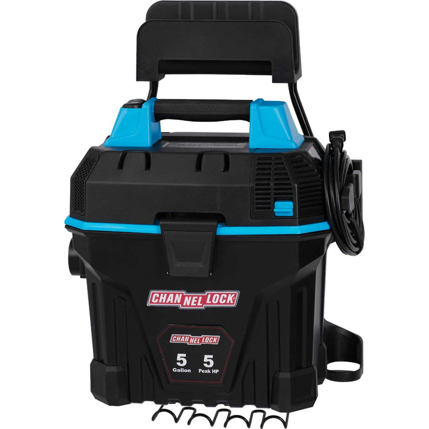 Channellock 5 Gal. 5.0-Peak HP Wall Mount Wet/Dry Vacuum Image 11