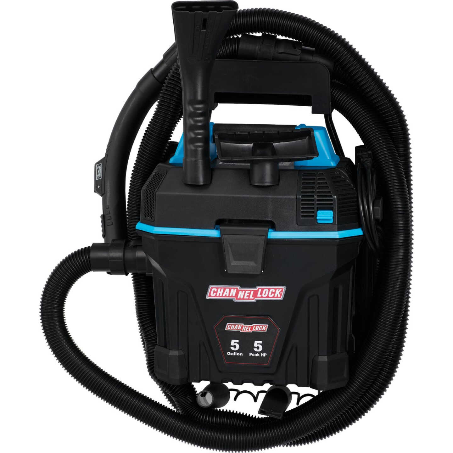 Channellock 5 Gal. 5.0-Peak HP Wall Mount Wet/Dry Vacuum Image 12