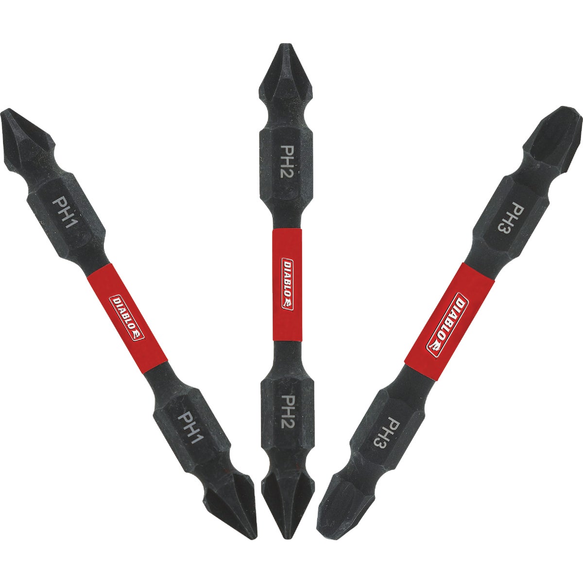 Diablo 2-1/2 In. Double-Ended Phillips Screwdriver Bit Set, Bulk