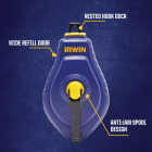 Irwin STRAIT-LINE Speed-Line 100 Ft. Chalk Line Reel Image 2