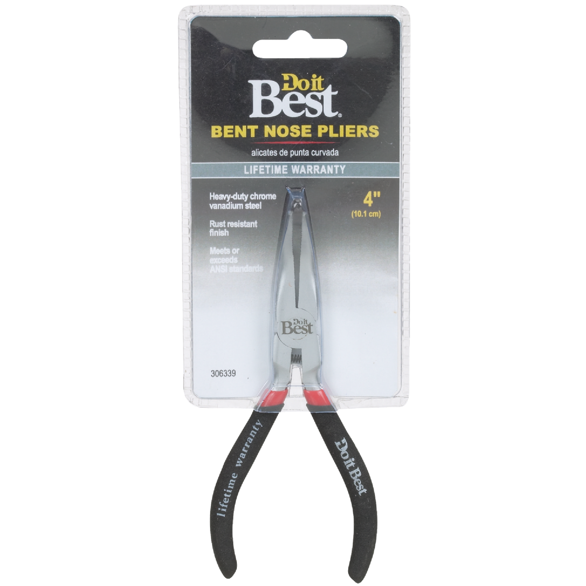 Do it Best 4 In. Bent Long Nose Pliers Image 2