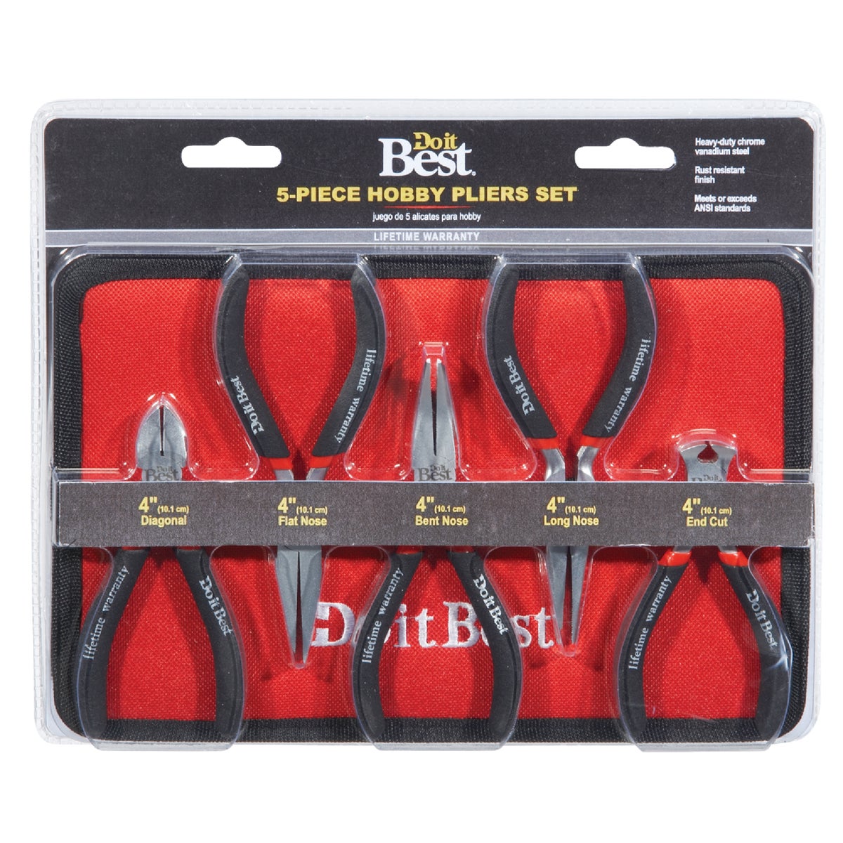 Do it Best Hobby Pliers Set (5 Piece) Image 2
