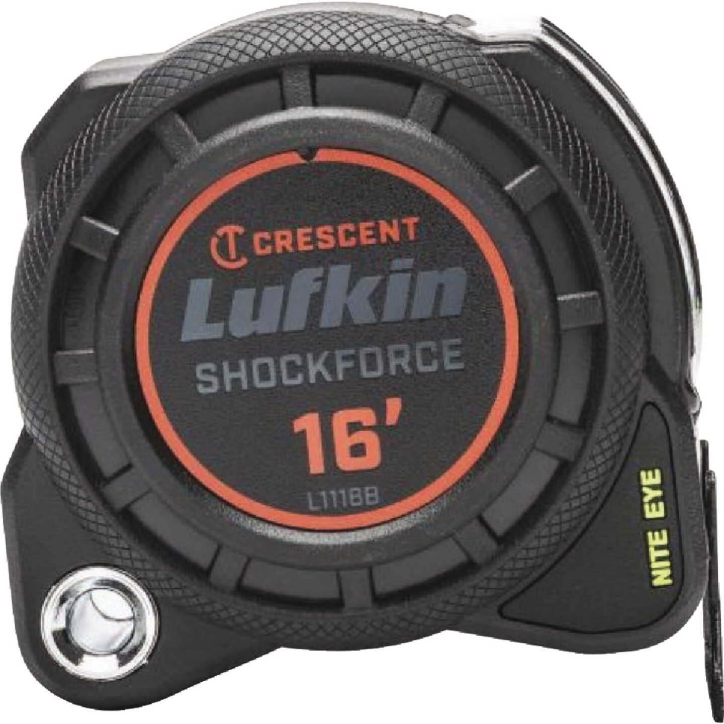 Crescent Lufkin Shockforce Nite Eye G1 1-3/16 In. x 16 Ft. Dual Sided Tape Measure Image 1