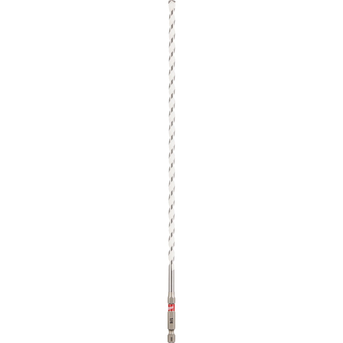 Milwaukee SHOCKWAVE 1/4 In. x 12 In. Impact Duty Carbide Multi-Material Hex Shank Drill Bit Image 8