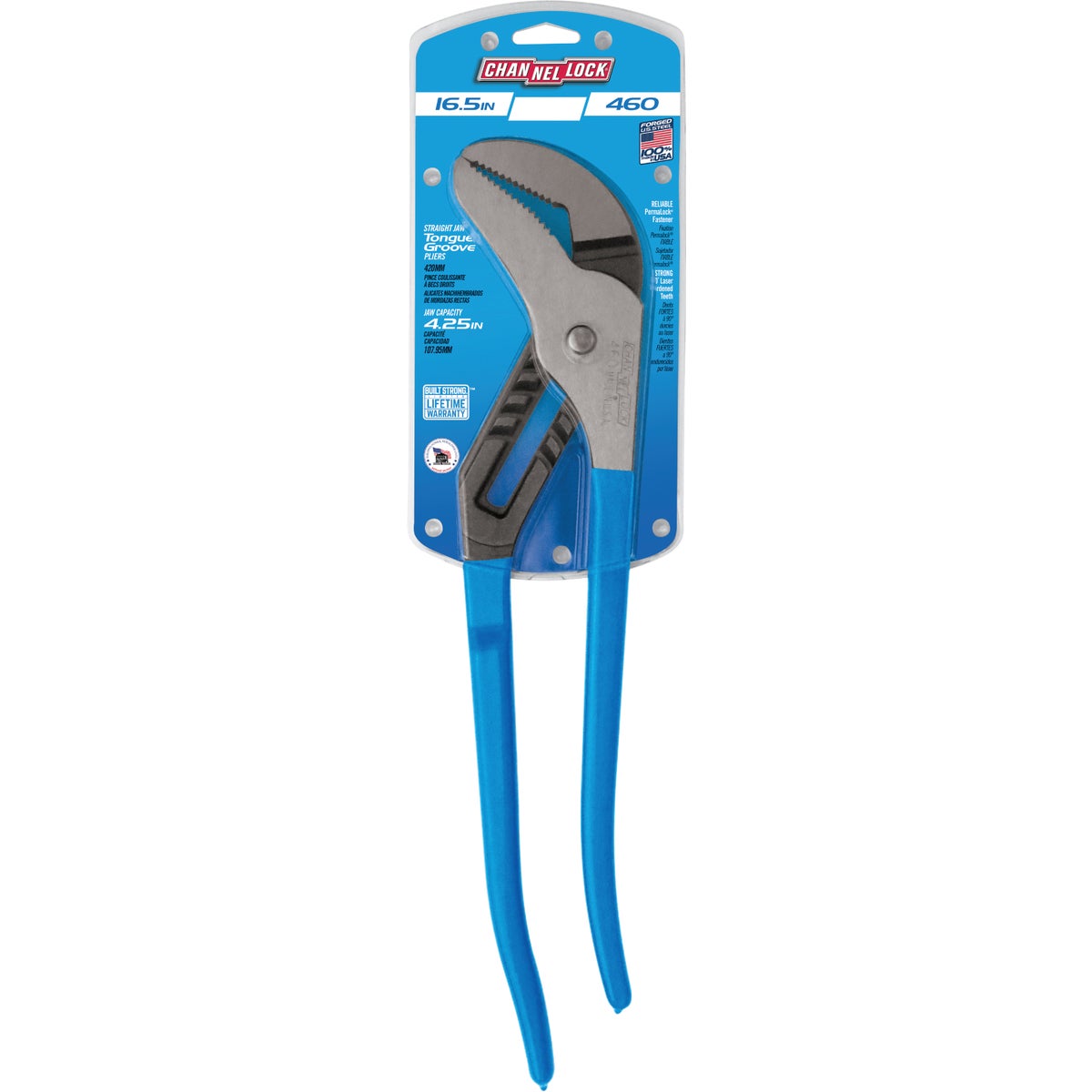 Channellock 16 In. Straight Jaw Groove Joint Pliers Image 7