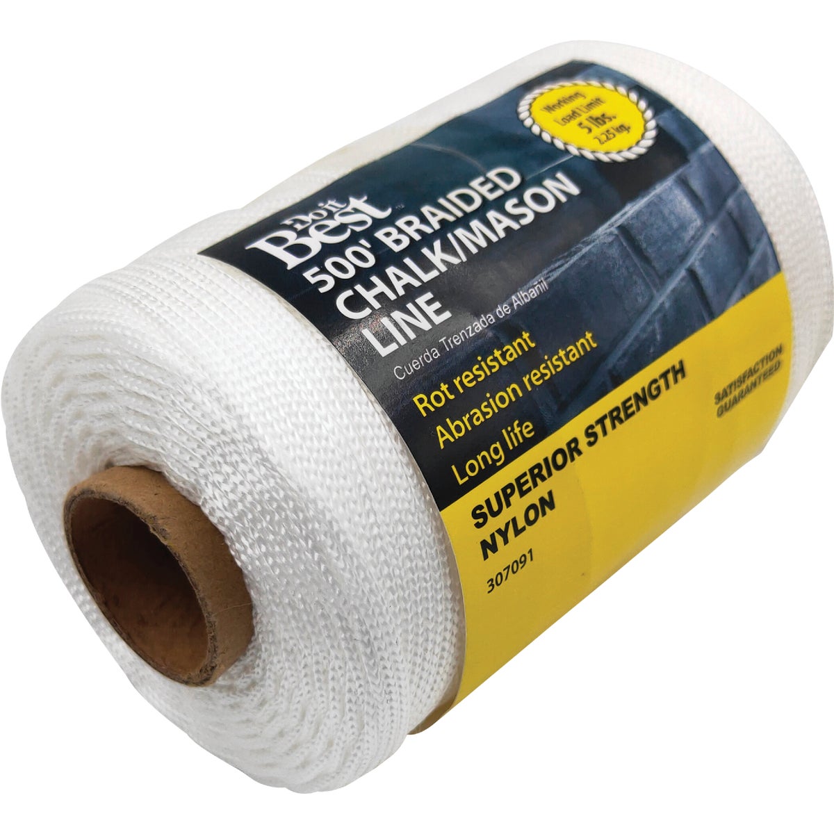 Do it Best 500 Ft. Braided Nylon Chalk/Mason Line Image 2