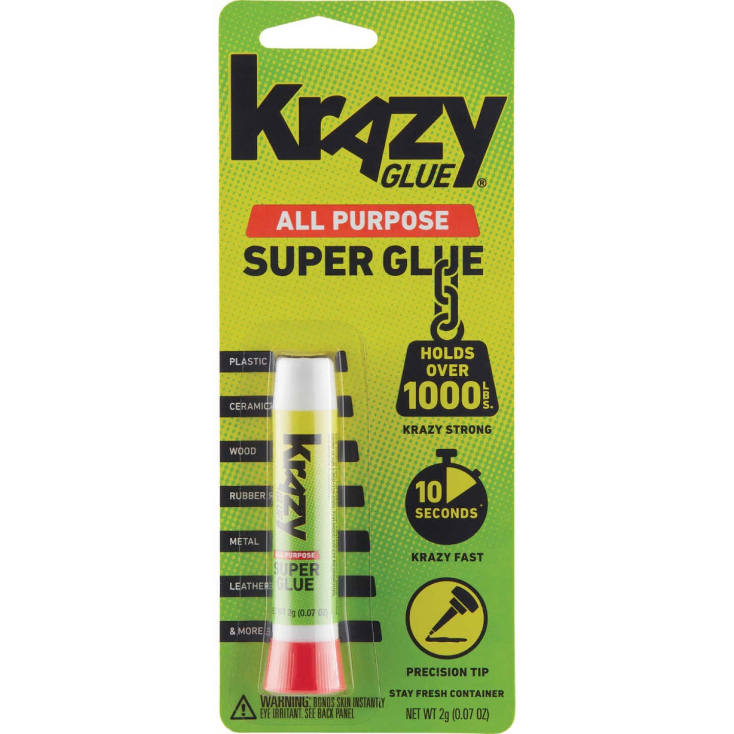 Krazy Glue 0.07 Oz. Liquid All-Purpose Super Glue Image 1