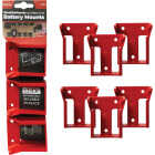 StealthMounts Battery Mounts for Milwaukee M18 (6-Pack) Image 3