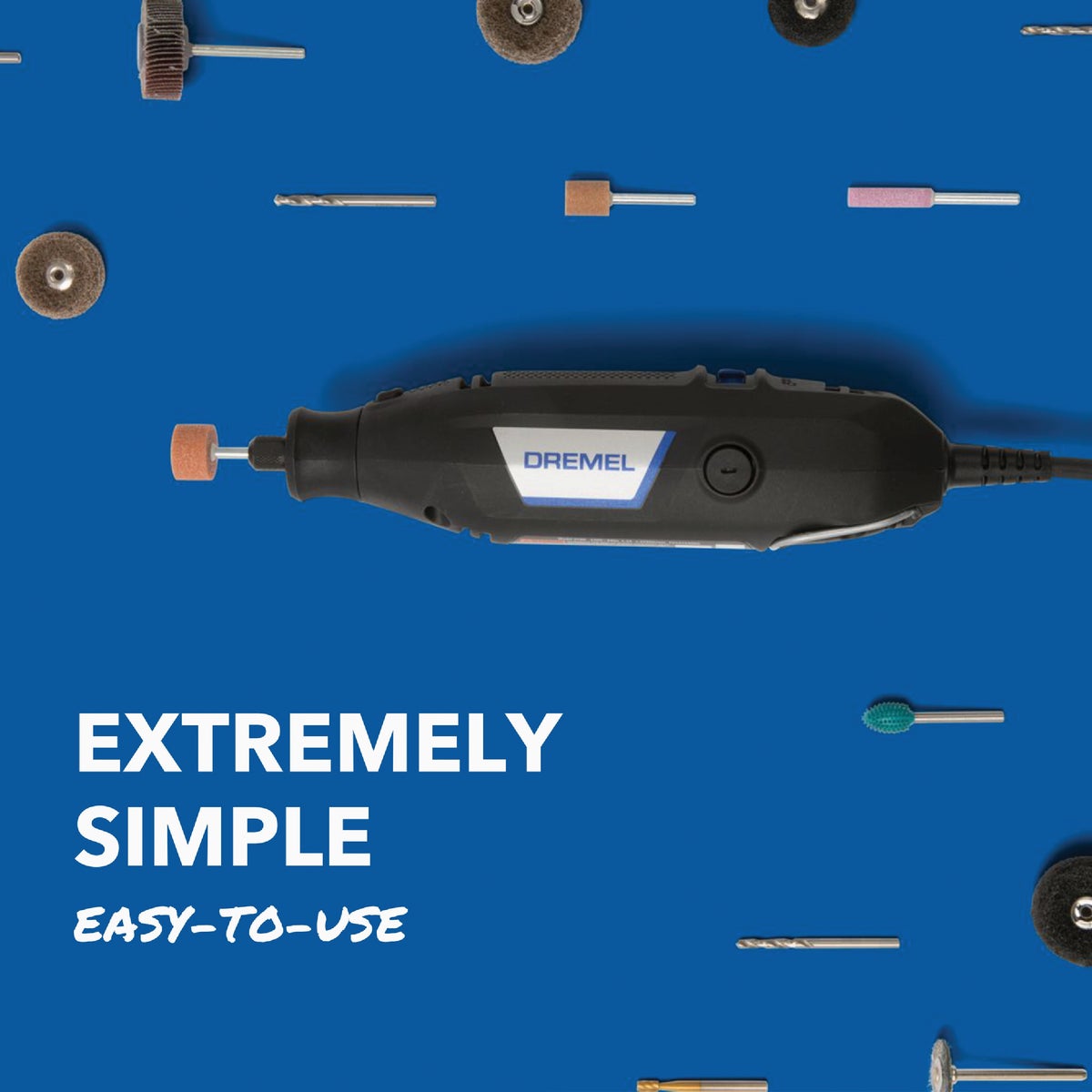 Dremel 3100 1.2-Amp Variable Speed Electric Rotary Tool Kit with (15) Accessories Image 4