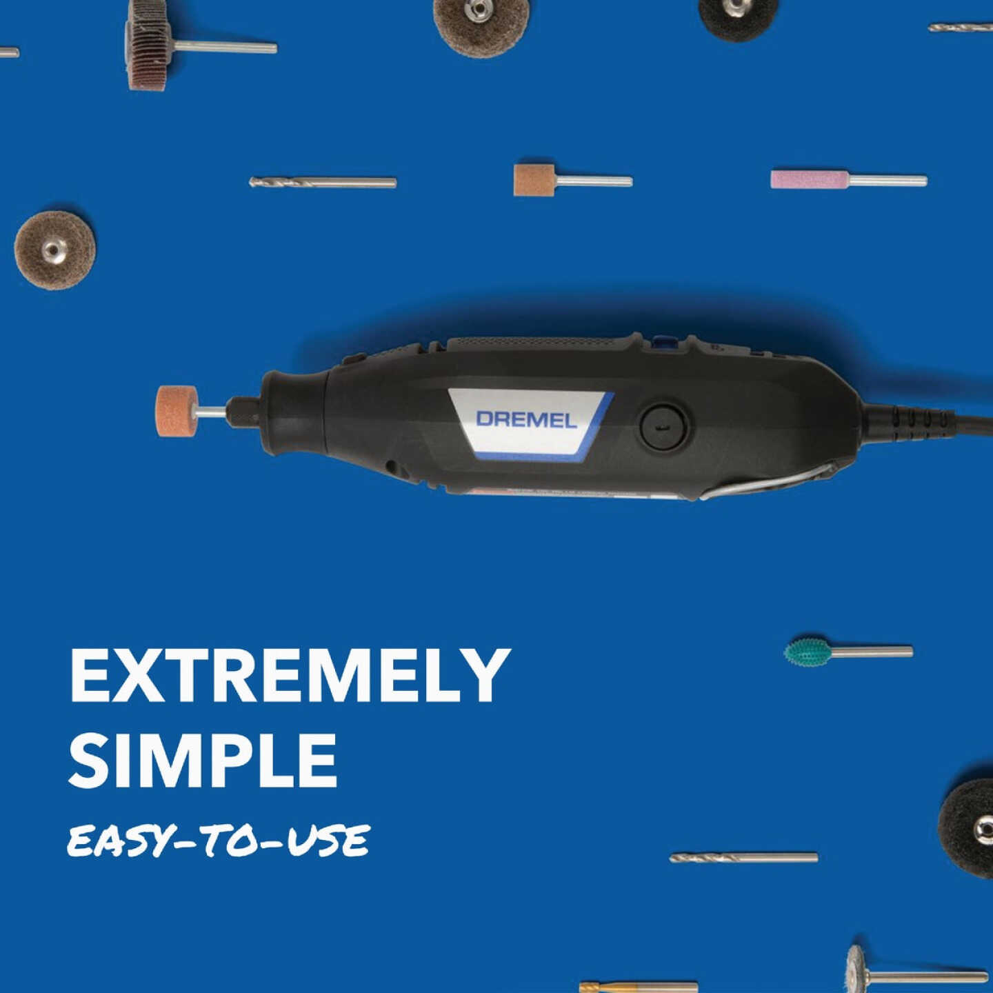 Dremel 3100 1.2-Amp Variable Speed Electric Rotary Tool Kit with (15) Accessories Image 4