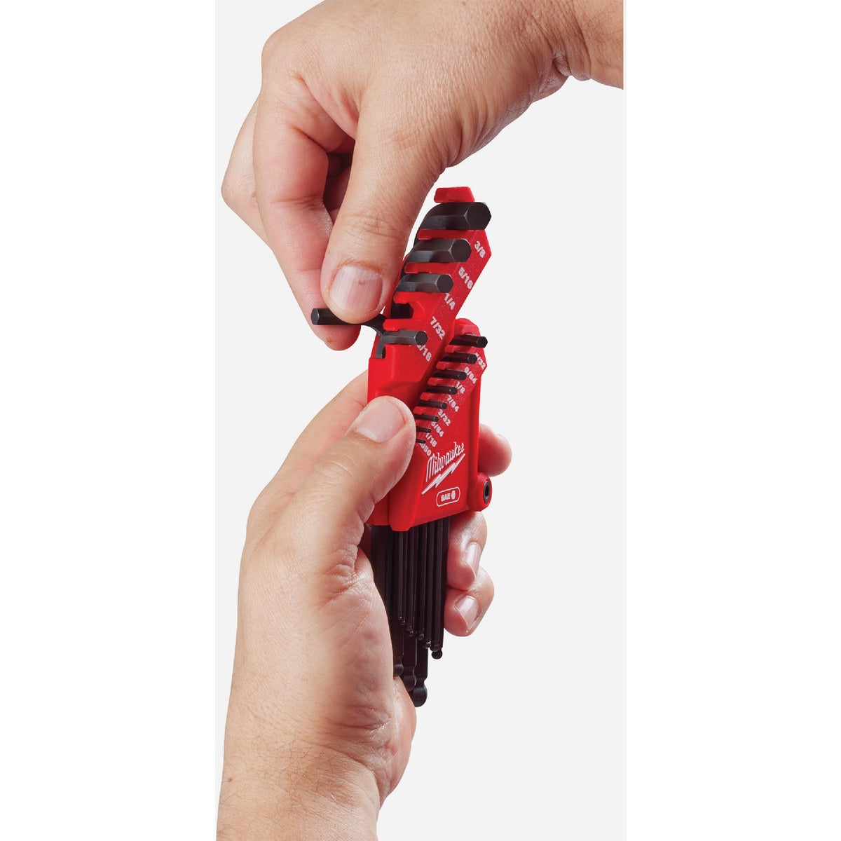 Milwaukee SAE Ball-End L-Style Hex Key Set (13-Piece) Image 3
