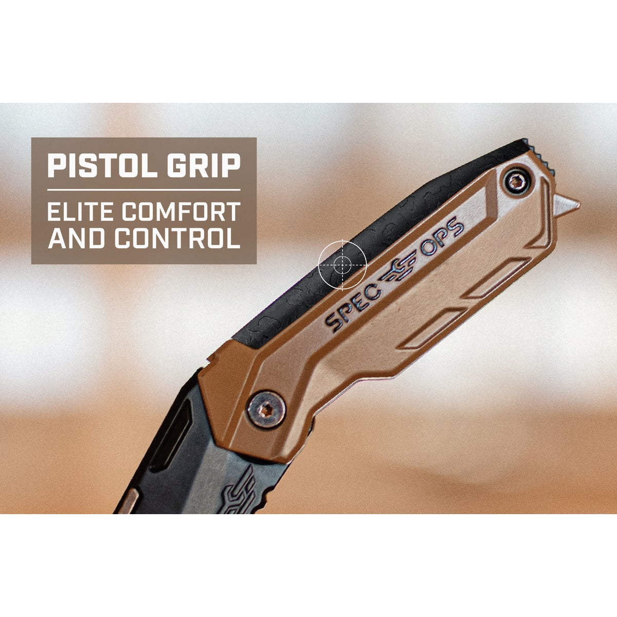 Spec Ops Folding Utility Knife with (3) Blades Image 2