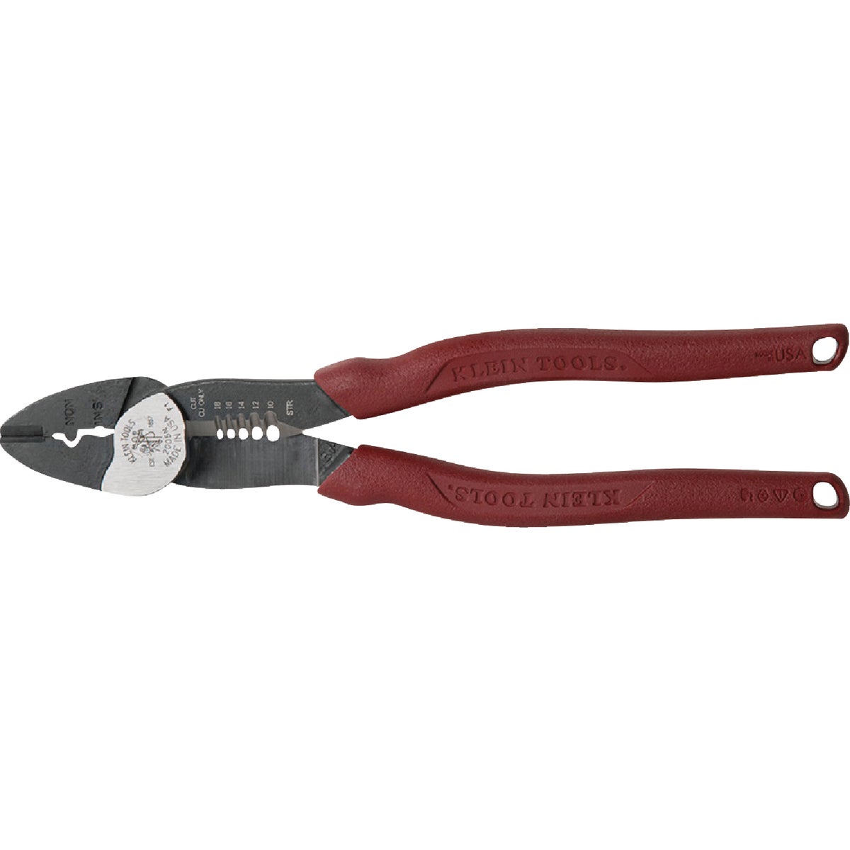 Klein 9 In. Forged Steel Crimper & Stripper/Cutter Image 5