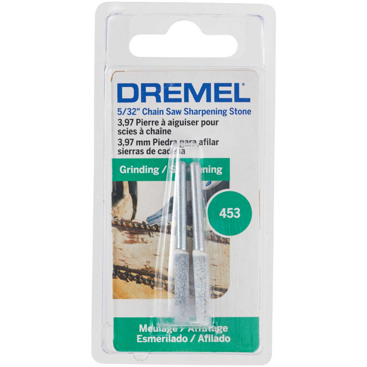 Dremel 5/32 In. Chainsaw Sharpening Grinding Stone Image 4
