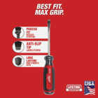 Milwaukee 1/4 In. x 4 In. Slotted Screwdriver with Cushion Grip Image 2