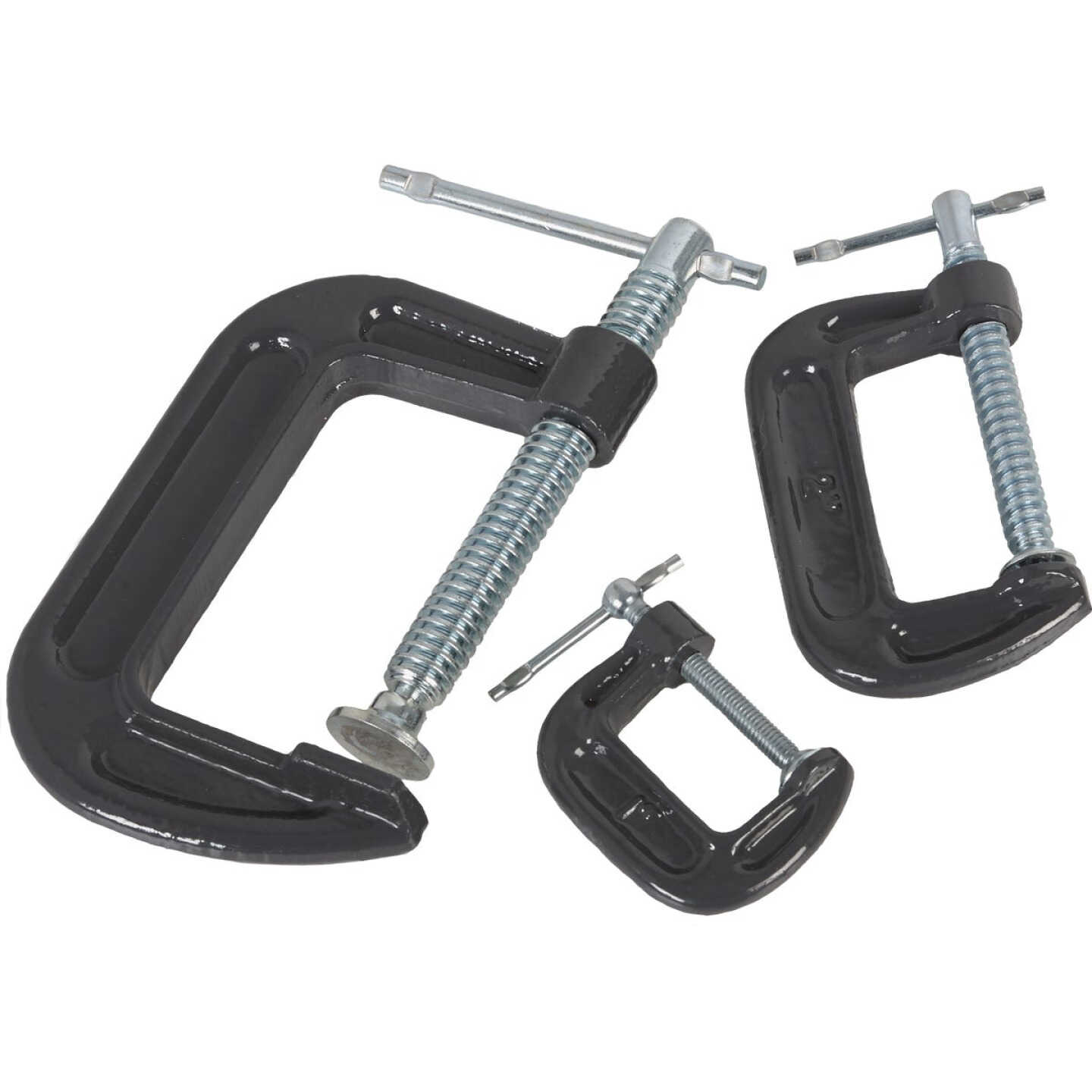Do it 1 In., 2 In. & 3 In. C-Clamp Set (3-Piece) Image 2