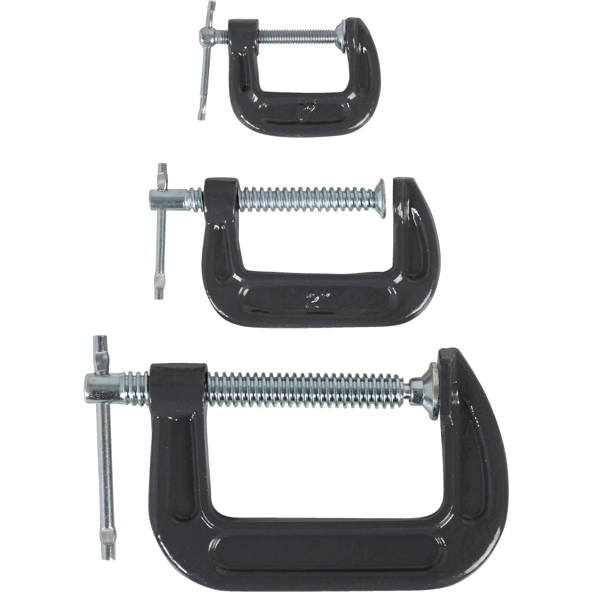 Do it 1 In., 2 In. & 3 In. C-Clamp Set (3-Piece) Image 3