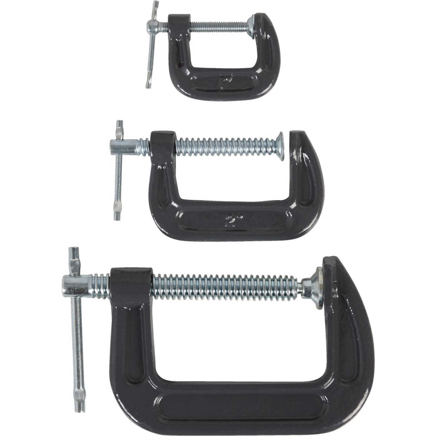 Do it 1 In., 2 In. & 3 In. C-Clamp Set (3-Piece) Image 3