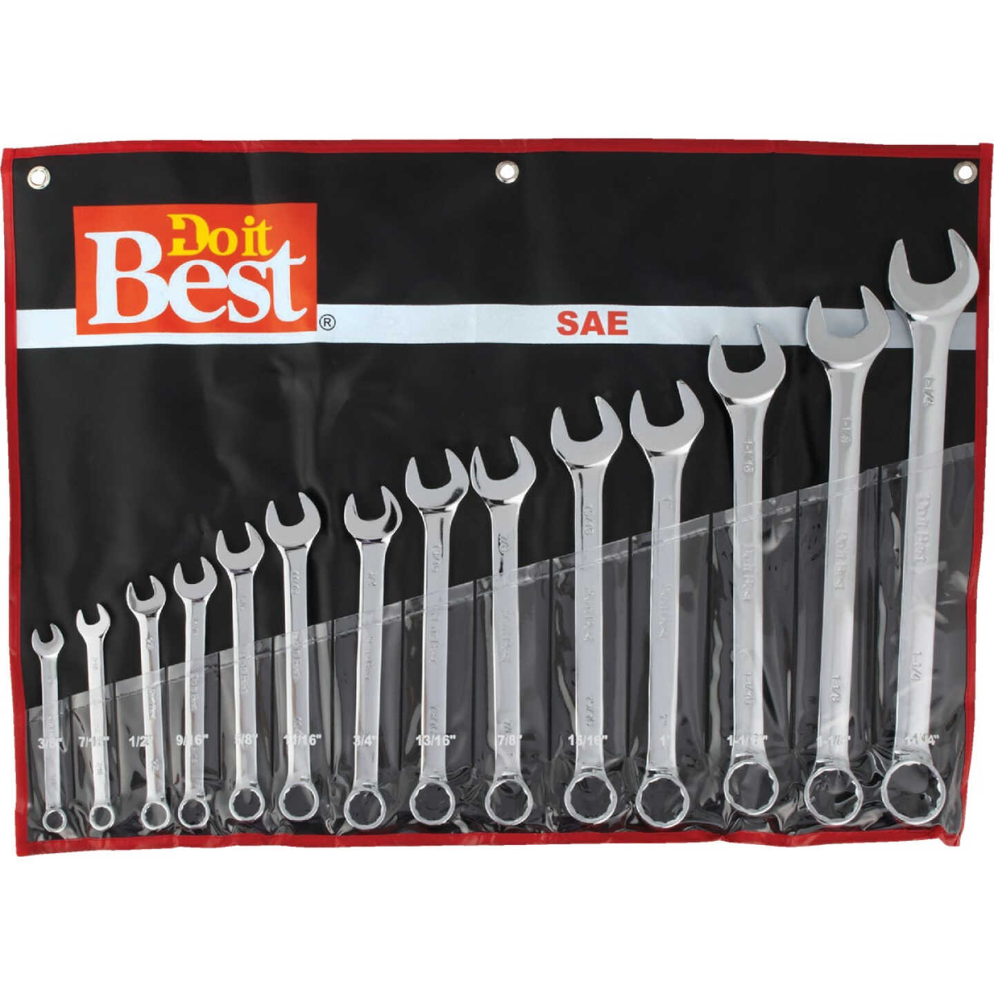 Do it Best Standard 12-Point Combination Wrench Set (14-Piece) Image 1