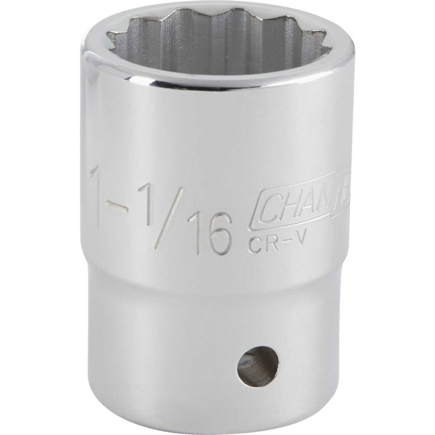 Channellock 3/4 In. Drive 1-1/16 In. 12-Point Shallow Standard Socket Image 1