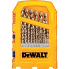 DEWALT 29-Piece Gold Ferrous Pilot Point Drill Bit Set, 1/16 In. thru 9/32 In. Image 1