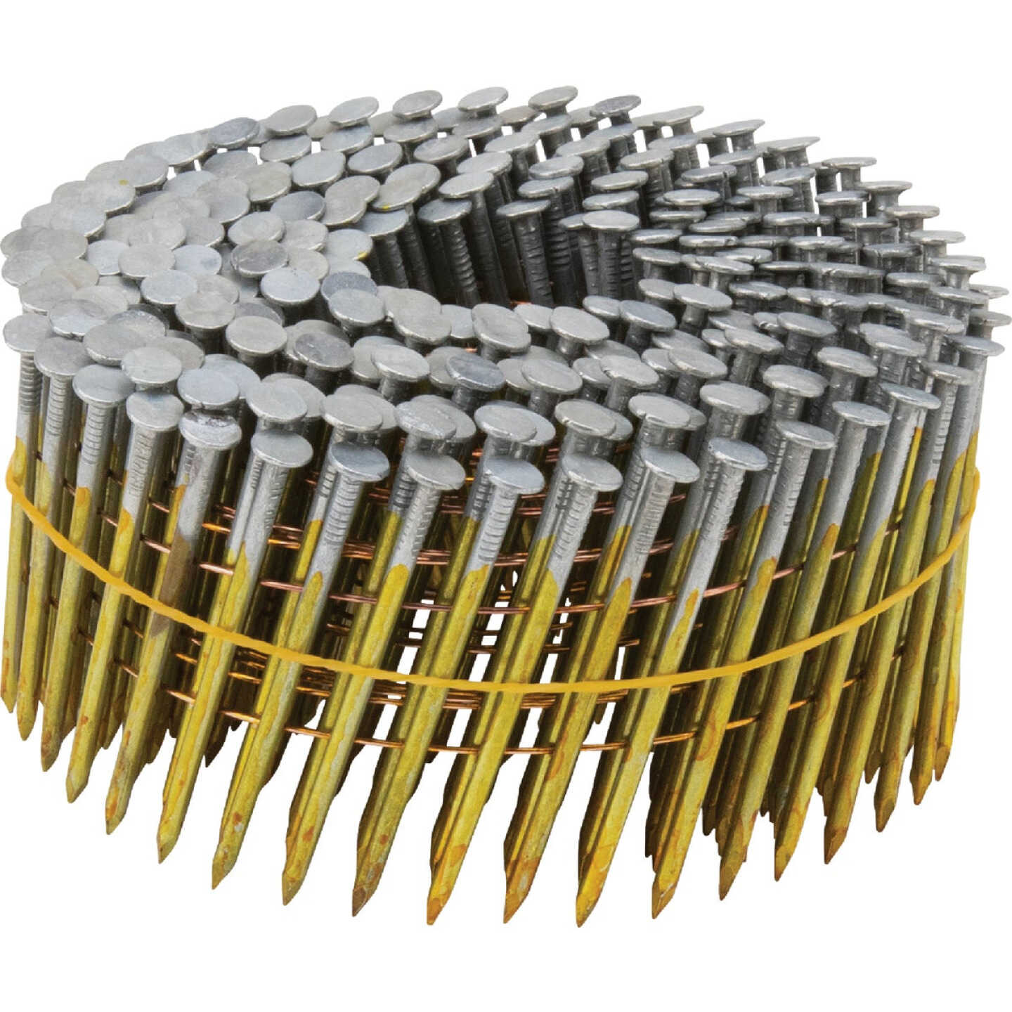 Pro-Fit 2-3/8 In. x 0.133 In. 15 Degree Wire Weld Brite Smooth Shank Coil Framing Nail (3000 Ct.) Image 1