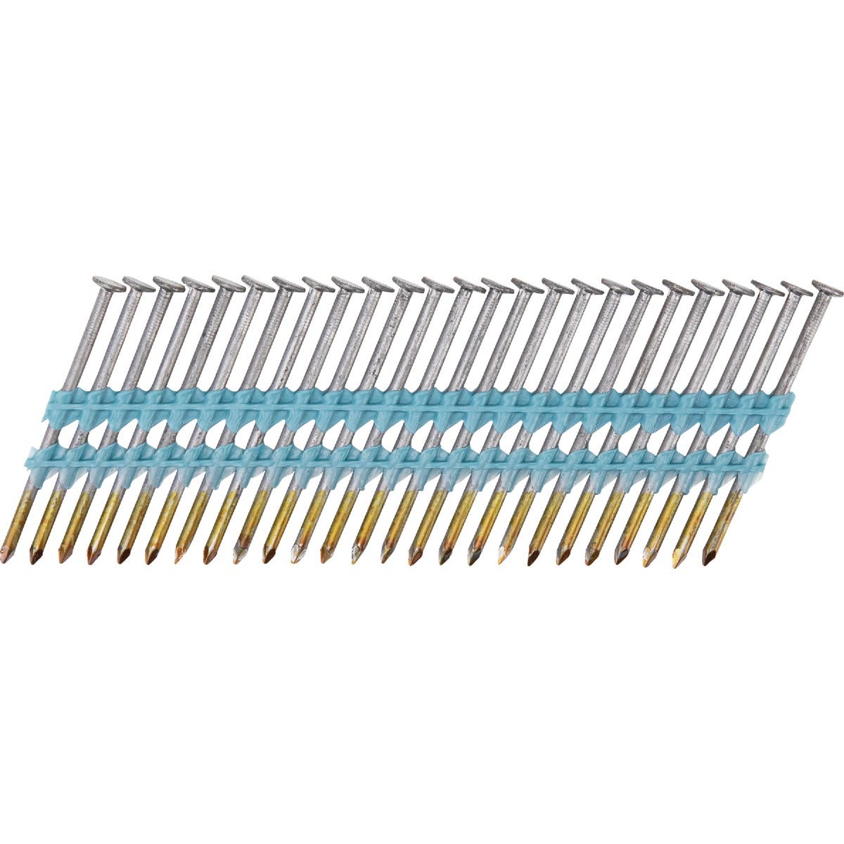 Pro-Fit 2-3/8 In. x 0.133 In. 21 Degree Plastic Strip Smooth Shank Round Head Brite Framing Stick Nails (5000 Ct.) Image 1