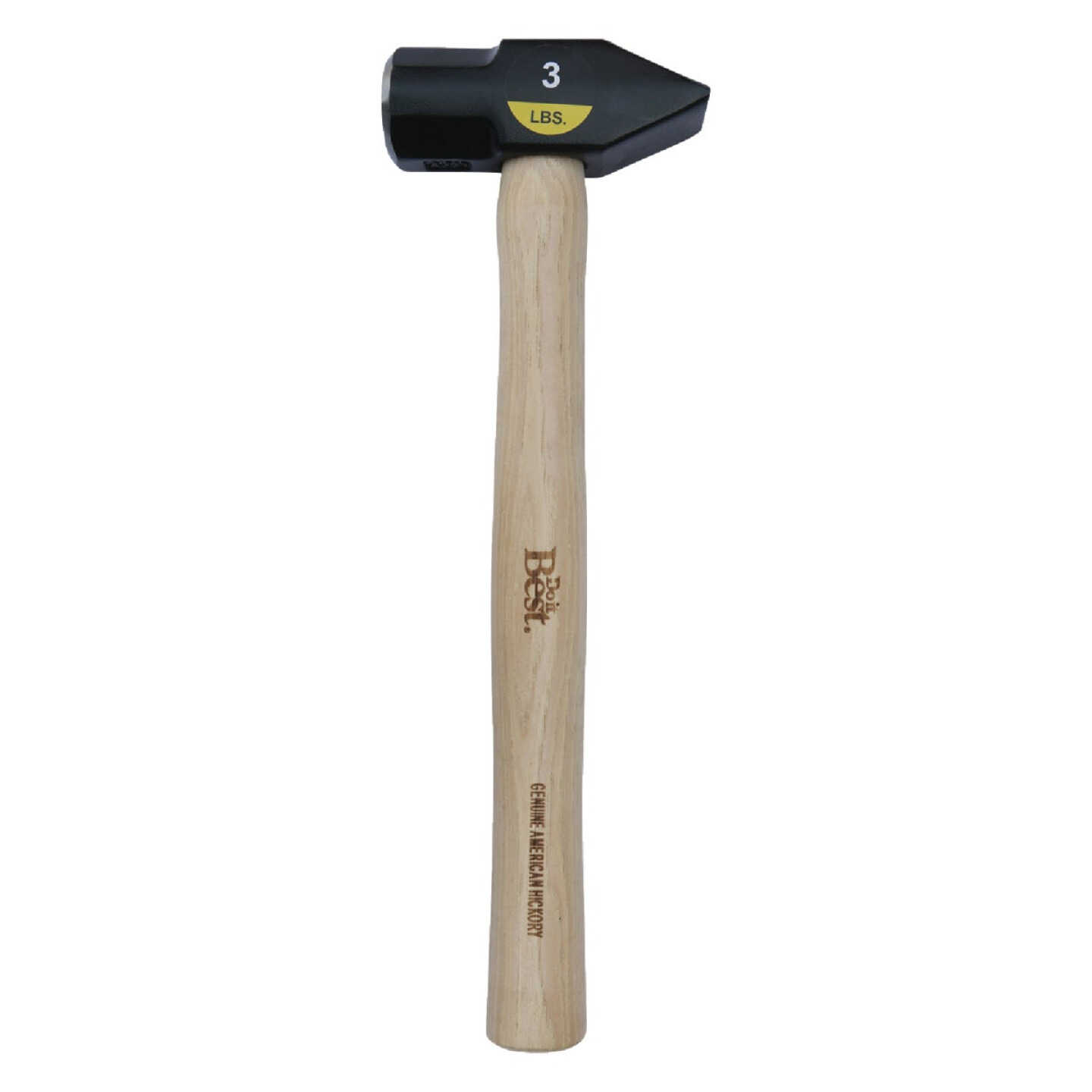 Do it Best 3 Lb. Steel Cross Peen Hammer with Hickory Handle Image 1