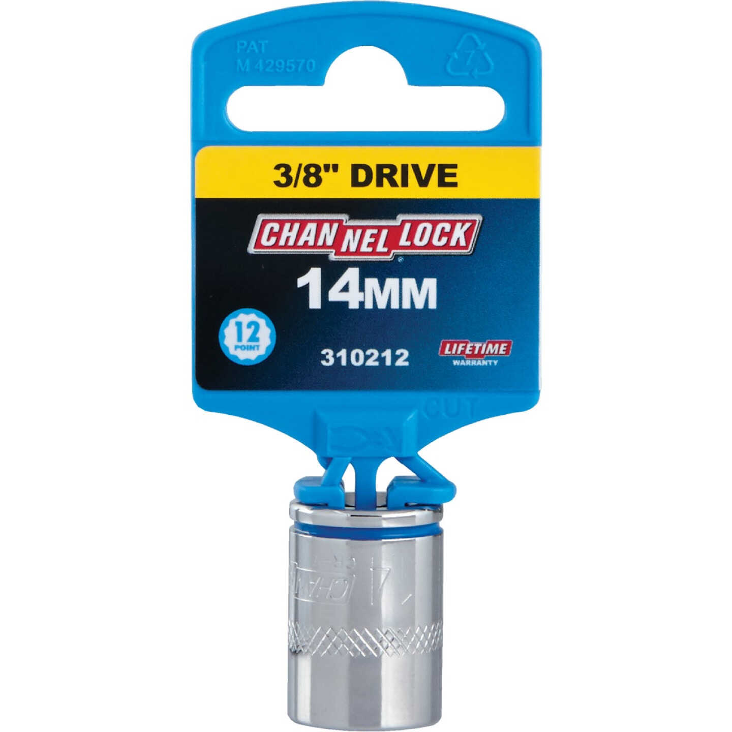 Channellock 3/8 In. Drive 14 mm 12-Point Shallow Metric Socket Image 2