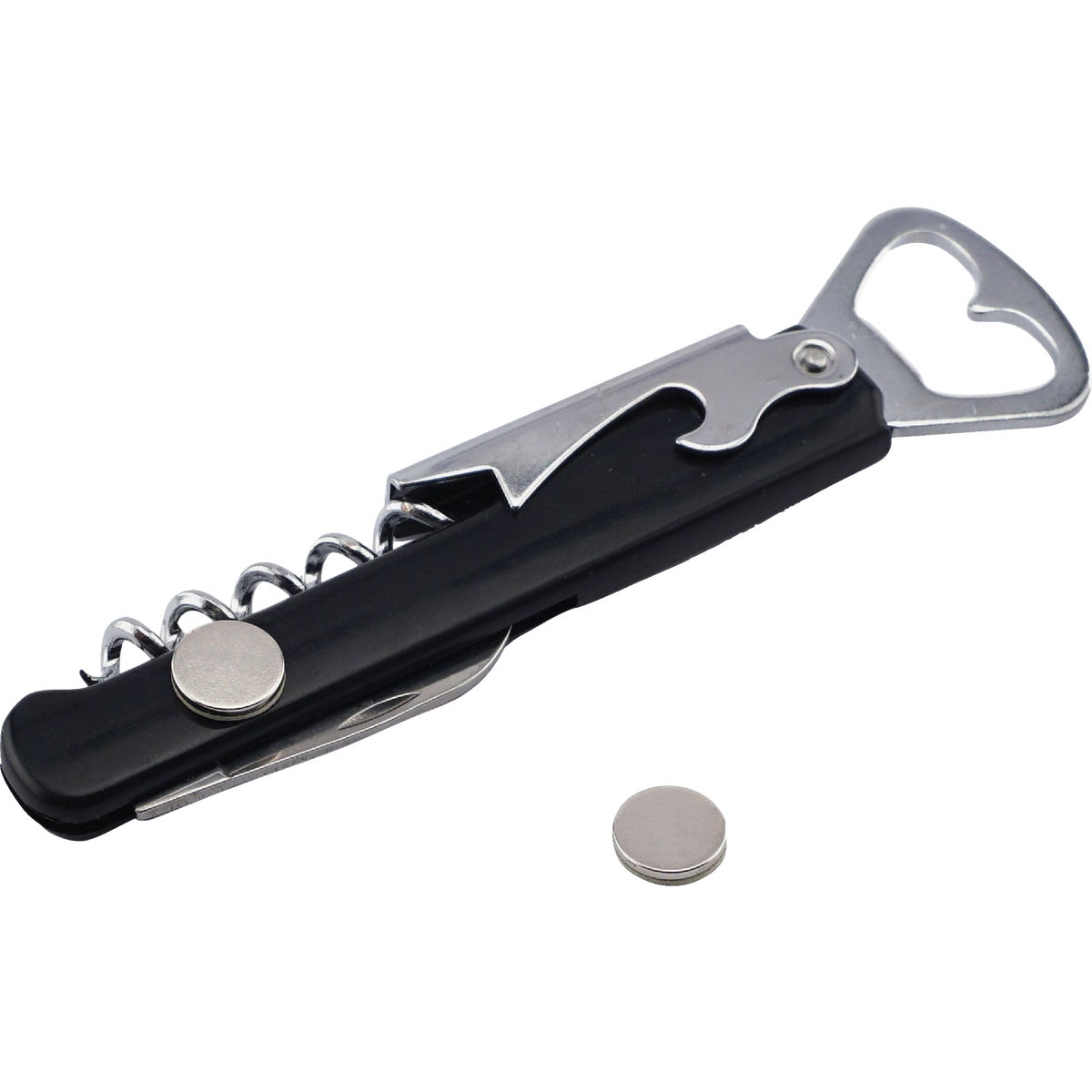 MagnetSource 2.45 Lb. Capacity Neodymium Disc Magnet with Adhesive (8-Pack) Image 2